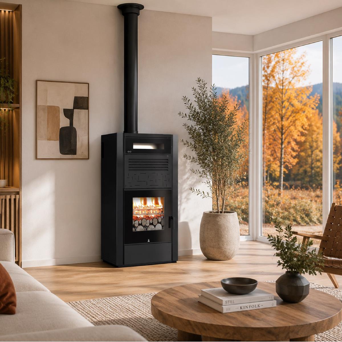 Didatto srl Air Wood V con Forno 22 Kw